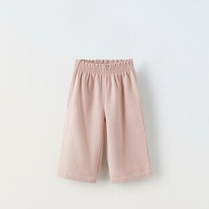 Zara Kids Pink Elastic Waist Pants